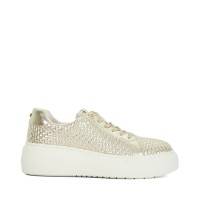 маратонки,dune,london,women's,estrids,platform,trainers,gold