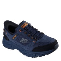 мъжки,маратонки,мъжки,маратонки,skechers,oak,canyon,slip,on,runners,mens,navy,orange
