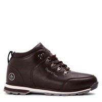 обувки,мъжки,боти,original,penguin,men's,ember,hiker,rugged,boots,brown