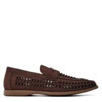 мъжки,обувки,wheres,that,from,mens,weave,slip,on,loafers,brown,grain,pu
