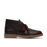 обувки,мъжки,боти,clarks,men's,evo,desert,boots,dark,brown,lea