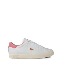 маратонки,lacoste,women's,power,court,trainers,white,pink