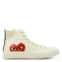 високи,кецове,comme,des,garcons,play,chuck,logo,high,top,trainers,white,2