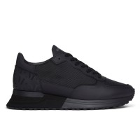 маратонки,мъжки,маратонки,mallet,men,s,popham,low,top,trainers,triple,black