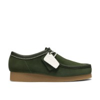 обувки,clarks,men,s,wallabee,moc,toe,formal,shoes,green,sde
