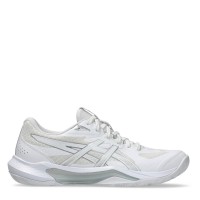 дамски,обувки,дамски,маратонки,нетбол,asics,gel,tactic,13,netball,shoes,womens,white,silver
