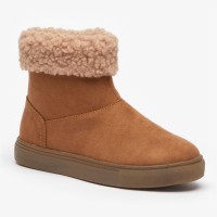 детски,боти,be,you,borg,trim,faux,suede,ankle,boot,tan