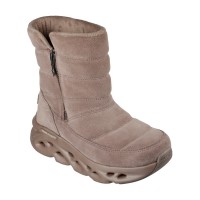 skechers,go,swirl,tech,boot,ld99,drk,taupe,suede