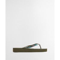 дамски,джапанки,barbour,womens,tilda,flip,flops,olive,a,tartan
