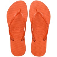 дамски,джапанки,havaianas,women,s,slim,flip,flops,sunset,orange