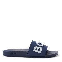 сандали,мъжки,джапанки,и,чехли,boss,men's,bay,logo,sliders,branding,strap,sandals,dark,blue,405