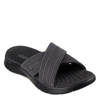 дамски,джапанки,дамски,джапанки,и,чехли,дамски,обувки,skechers,crossband,slide,w,memory,foam,strap,flip,flops,womens,black