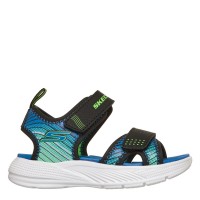 сандали,детски,сандали,детски,сандали,и,чехли,skechers,kids',flat,sandals,black,lime