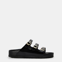 дамски,сандали,birkenstock,women,s,bstk,florde,exquiste,flat,sandals,black
