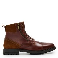 обувки,мъжки,боти,dune,london,men's,biker,boots,tan