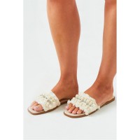 сандали,дамски,обувки,missy,empire,diamante,vamp,espadrille,flatform,sandals,cream
