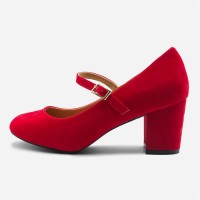 дамски,обувки,дамски,обувки,wheres,that,from,block,heel,mary,jane,pumps,ladies,red,suede