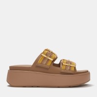 fitflop,gen,ff,max,buckle,slides,turmeric,tan
