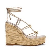 сандали,на,платформа,steve,madden,women's,wedge,sandals,gold