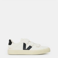 маратонки,veja,women's,recife,leather,velcro,court,trainers,white,black