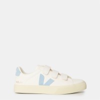 маратонки,veja,women's,recife,leather,velcro,court,trainers,white,steel