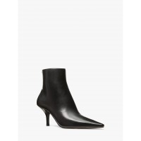 дамски,боти,michael,michael,kors,mmk,selina,bootie,ld54,black,leather