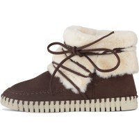 обувки,дамски,боти,ilse,jacobsen,ij,lace,up,boots,ld99,chocolate