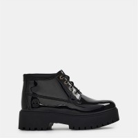 обувки,дамски,боти,timberland,women's,chukka,boots,black,patent