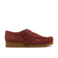 дамски,обувки,clarks,originals,women,s,wallabee,evo,suede,moc,toe,shoes,pink,suede