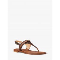 сандали,michael,michael,kors,women's,mandy,flat,sandals,brown