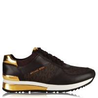 маратонки,michael,michael,kors,allie,metallic,trainers,brown,200