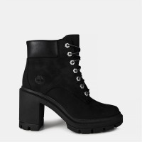 обувки,дамски,боти,timberland,women's,allington,lace,up,heeled,boots,black,nubuck