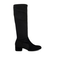 обувки,дамски,боти,dune,london,topsy,knee,high,boots,black,suede