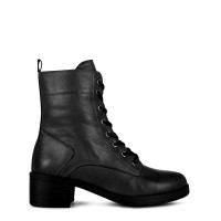 обувки,дамски,боти,moda,in,pelle,calia,leather,biker,boots,black