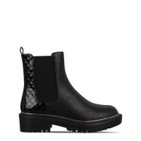 дамски,боти,be,you,quilted,chelsea,boot,black