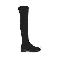 обувки,дамски,боти,steve,madden,leza,boots,black,suede