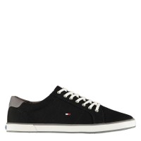 маратонки,мъжки,маратонки,tommy,hilfiger,1d,canvas,trainers,black,white