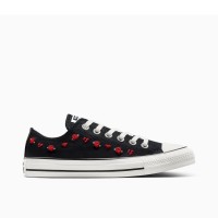 дамски,маратонки,дамски,маратонки,дамски,обувки,от,текстил,converse,women,s,chuck,taylor,all,star,canvas,trainers,001,black,red
