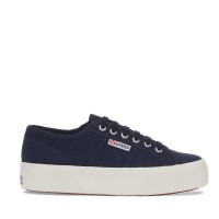 маратонки,superga,women's,platform,canvas,trainers,navy,f,avorio