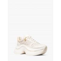 маратонки,michael,michael,kors,mmk,arla,trainer,ld54,vanilla,logo