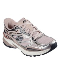 дамски,маратонки,дамски,маратонки,skechers,metallic,overlay,mesh,lace,up,slip,slip,on,trainers,womens,rose