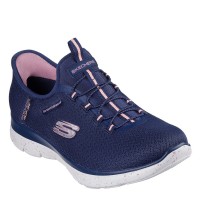 дамски,маратонки,дамски,маратонки,skechers,summits,slip,on,runners,womens,navy,coral