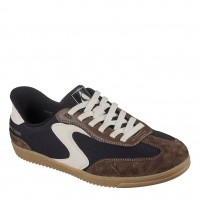 дамски,маратонки,дамски,маратонки,skechers,duraleather,&amp;,suede,overlay,bungee,low,top,trainers,womens,brown