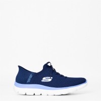 дамски,маратонки,skechers,slip,ins:,summits,diamond,dream,navy,blue