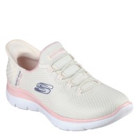 дамски,маратонки,skechers,slip,ins:,summits,diamond,dream,off,white,pink