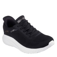 дамски,маратонки,skechers,slip,ins:,bobs,sport,squad,chaos,blk,textile