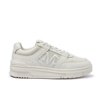маратонки,mallet,women's,clayton,low,top,trainers,triple,white