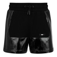 юношески,къси,панталони,детски,облекла,dkny,shiny,shorts,juniors,black,09b