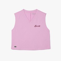 къса,блуза,дамски,топове,lacoste,ultra,dry,cotton,sport,crop,top,pink
