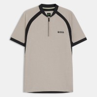 блуза,с,яка,мъжки,тениски,boss,pl,toc,matchball,zip,neck,mesh,polo,shirt,white
